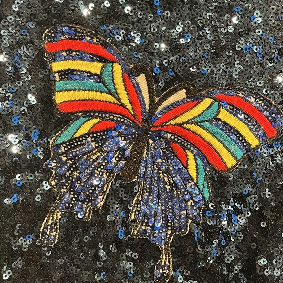 Hannah Banana sequin butterfly 🦋 dress - Picture 2 of 5